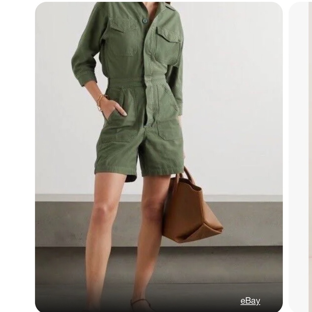 Citizens of Humanity Marta Green gorpcore surplus romper